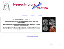 Tablet Screenshot of neurochirurgia.tn.it